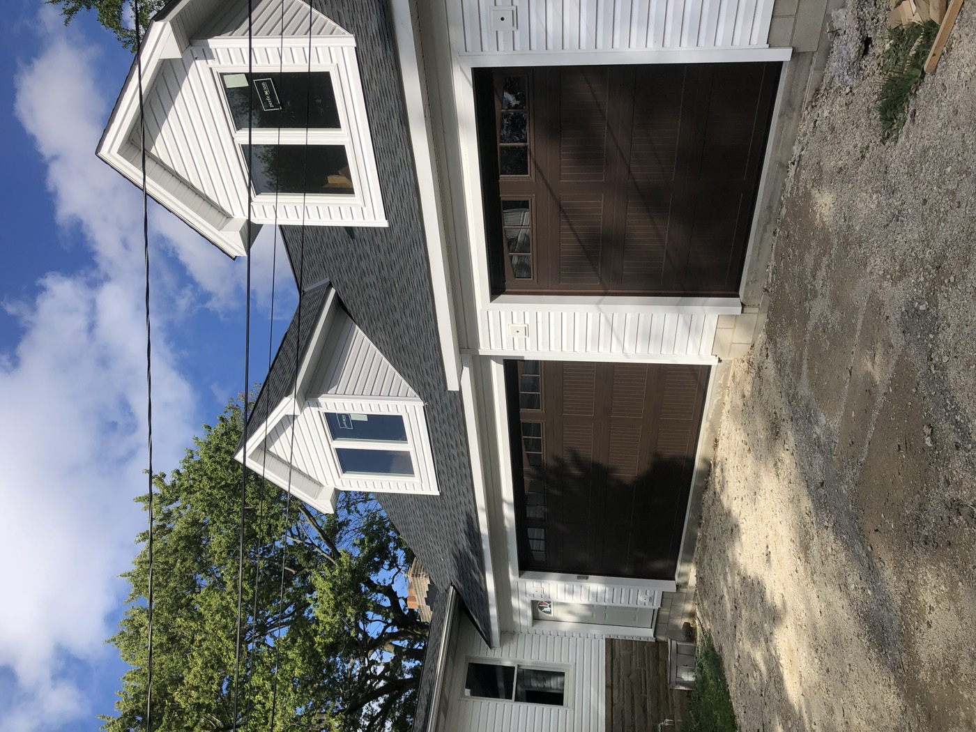 Whole-home custom build exterior