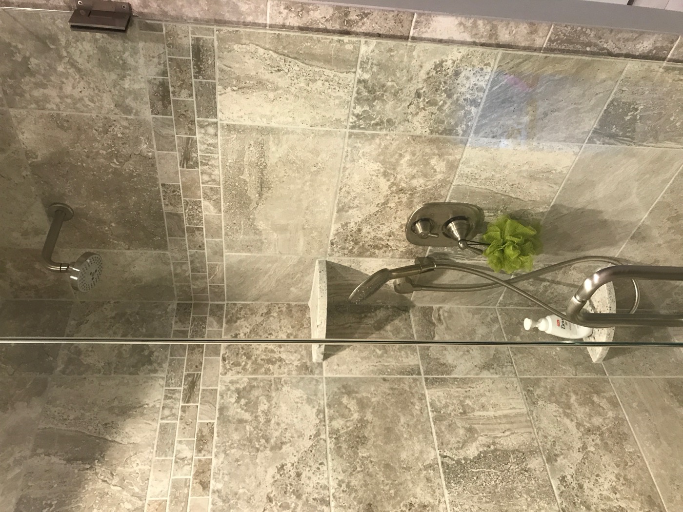 Custom tile shower